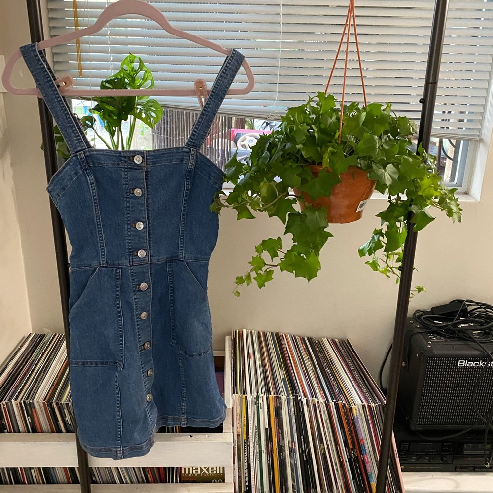 Jean Mini Dress - Picture 2 of 4